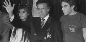 "Si al viejo le pasa algo, me voy con él": la frase de Carlitos Junior a Zulemita Menem cuando operaron a su papá
