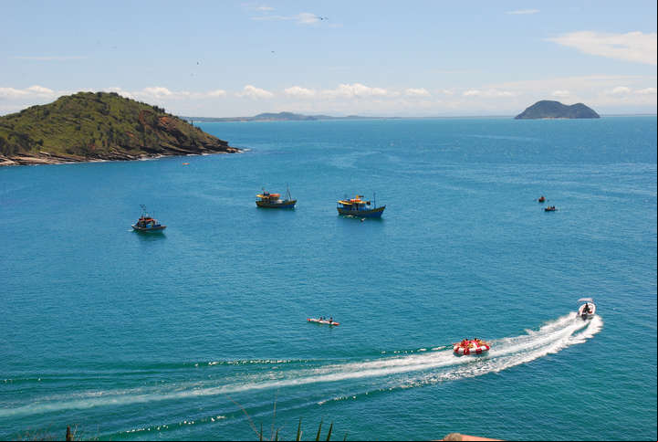 Buzios, uno de los destinos de Brasil preferido por los argentinos, este año recibe mayoritariamente turistas brasileños.