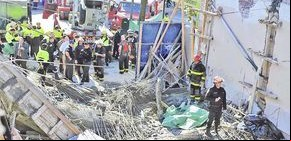 Un muerto por otro derrumbe en una obra en construcción