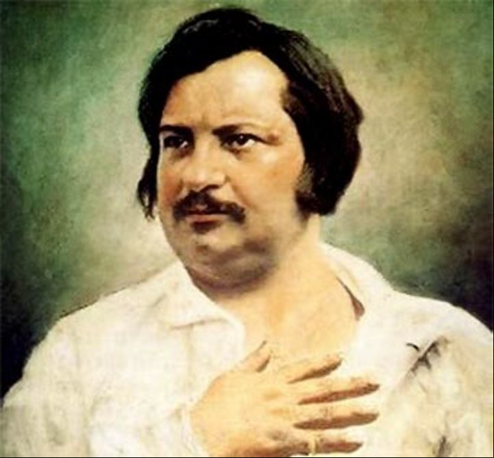 Honoré de Balzac (Tours, 20 de mayo de 1799 - París, 18 de agosto de 1850).