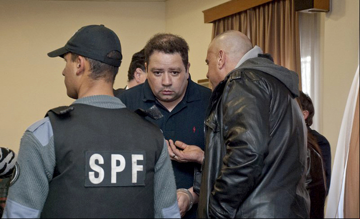 Segovia, en el juicio de 2012, en el que se lo condenó por enviar 91 cargamentos de efedrina a México.