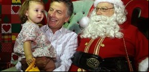 Macri inauguró el parque navideño porteño