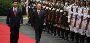 Rusia abraza a China