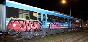 Les harán juicio a los padres de menores que hagan grafitis en trenes