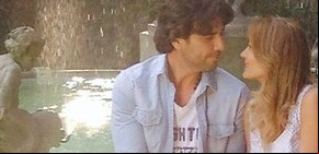 Juan Darthés grabó el primer clip de su nuevo disco junto con Sol Estevanez