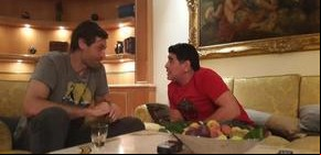 Maradona mandó saludos para la Selección de Lamas