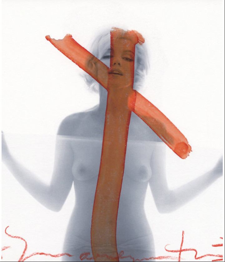 De la serie de Bert Stern. Vogue las consideró inapropiadas y se negó a publicarlas.