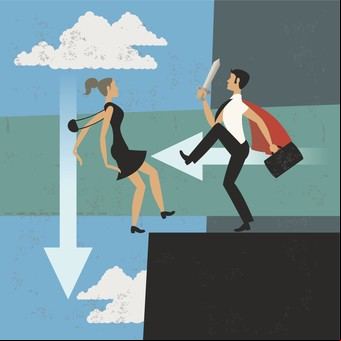 Los hombres son jefes; las mujeres, asistentes