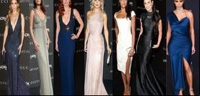 Escotes, brillo y tajos: el look preferido de las famosas