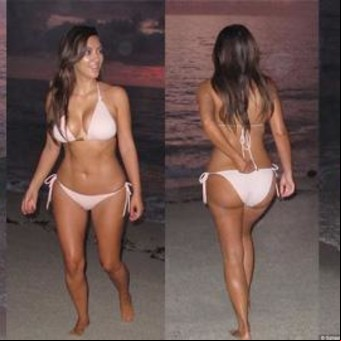Kim Kardashian: 100% curvas, 0% Photoshop