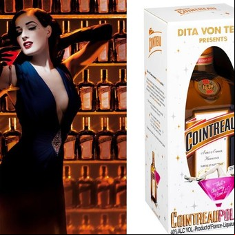 Dita Von Teese, la cara de Cointreau
