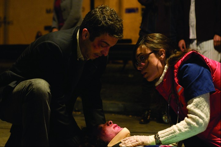 Ricardo Darín y Martina Gusman en una escena de "Carancho".