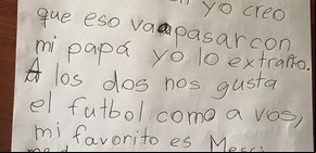  La emotiva carta de un nene boliviano al Papa 