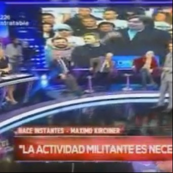 Mirá la pelea que se generó en Intratables después que pusieron a Máximo al aire