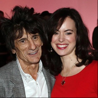 Ron Wood: gemelas a los 68 años