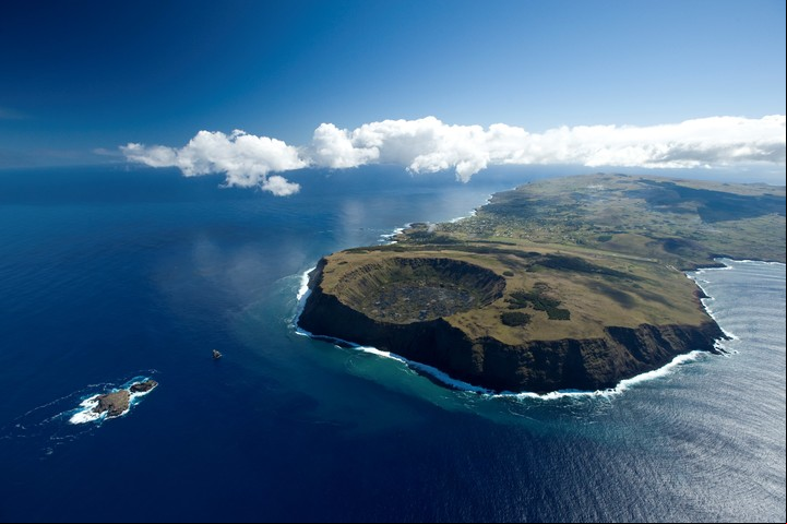 El océano está siempre presente en la cultura rapanui.