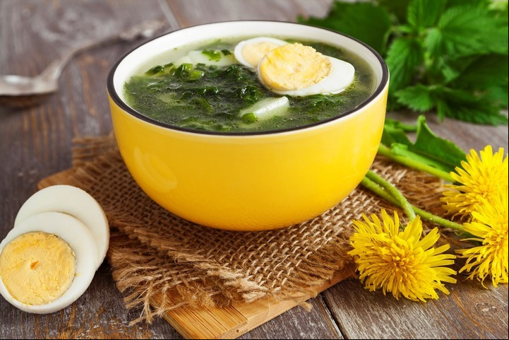 Con verduras de estación, para recetas nutritivas.