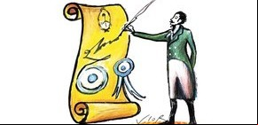 “Laprida tomó la pluma con dignidad y puso su firma en el Acta de la Independencia ...”