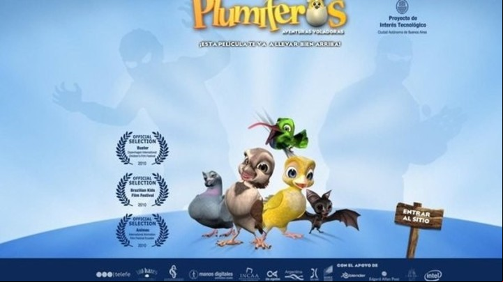 "Plumíferos, Aventuras Voladoras", una película de animación 3D con participación de Mariano Martínez y Luisiana Lopilato.