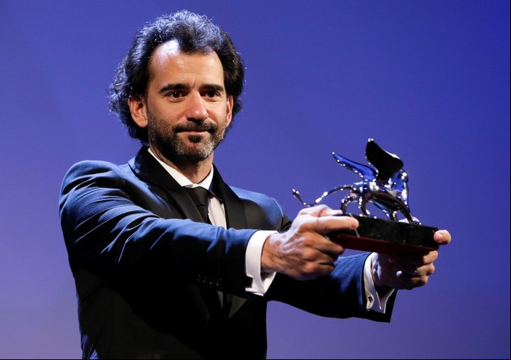Pablo Trapero y el León de Plata ganado en Venecia en 2015 por la dirección de "El Clan".