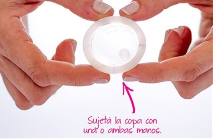 Copa menstrual. Instructivo.
