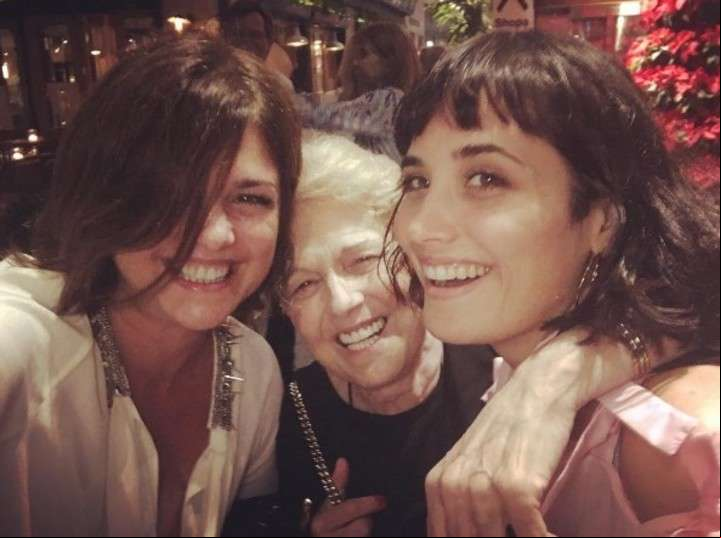 Araceli, su madre y su hija Florencia.