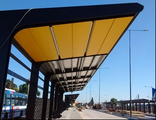 Rediseño de las paradas del Metrobus