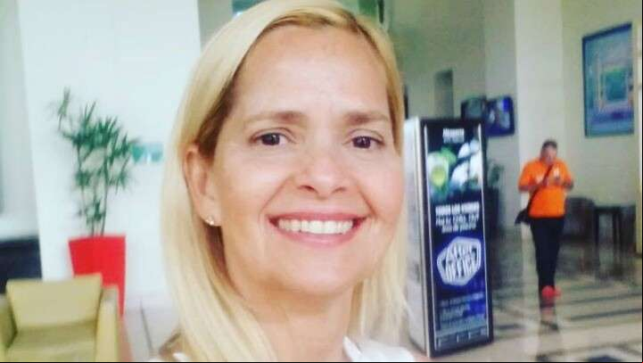 Grecia Colmenares tiene 62 años.