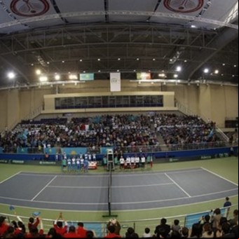 Copa Davis: Kazajstán recibirá a Argentina en una cancha rápida indoor