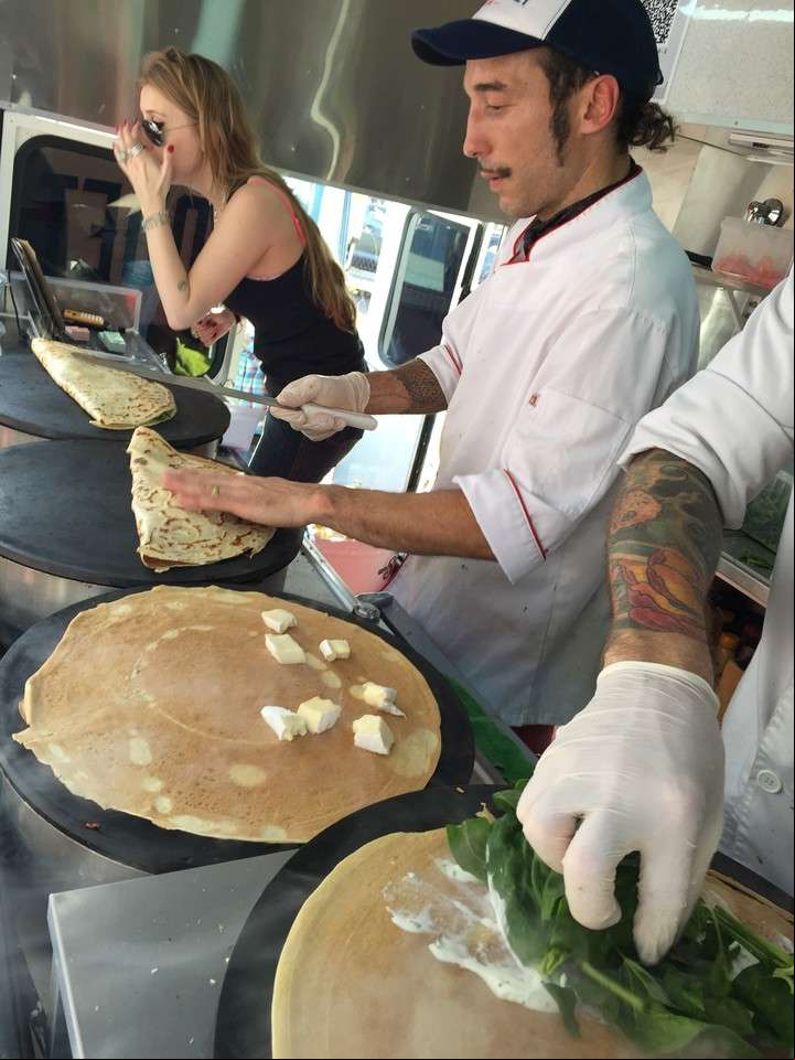 El foodtruck de Bon Bouquet.