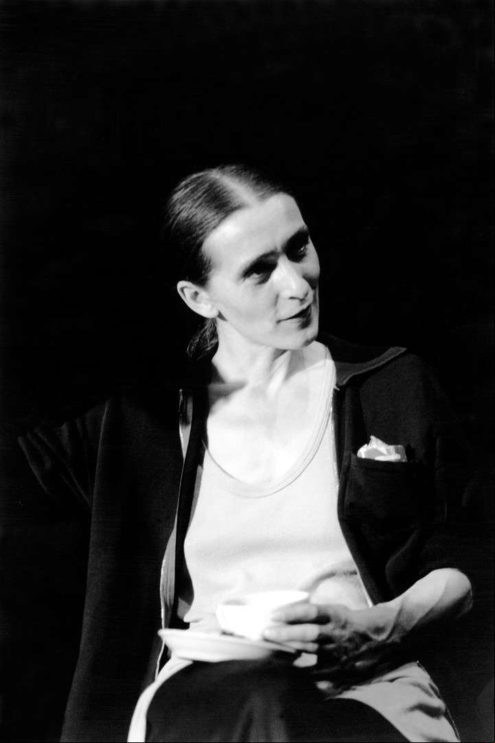 Pina Bausch en el teatro General San Martin, 1995.