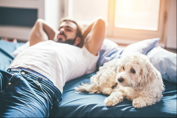 Los hombres con mascotas también llaman la atención de las mujeres