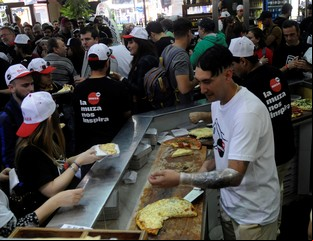 Imperio, una pizzería clásica de Chacarita, ganó el maratón Muza 5K