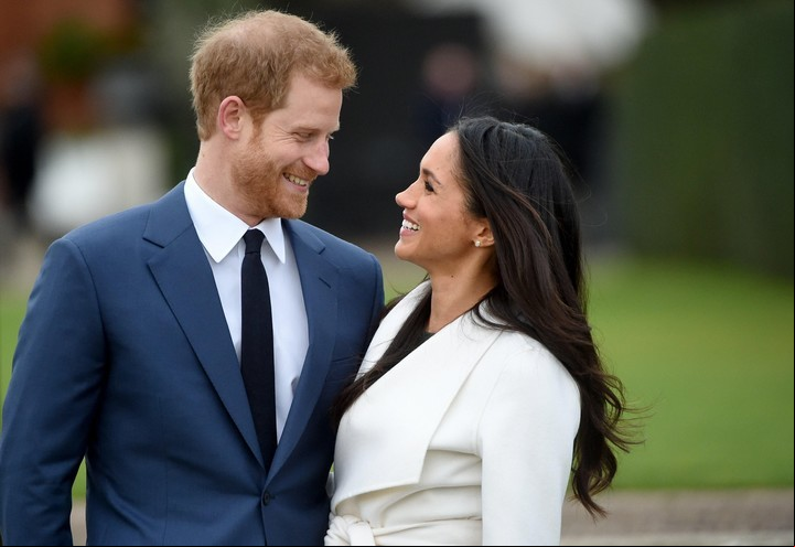 El príncipe Enrique (Harry) y la estadounidense Meghan Markle hace unos años.