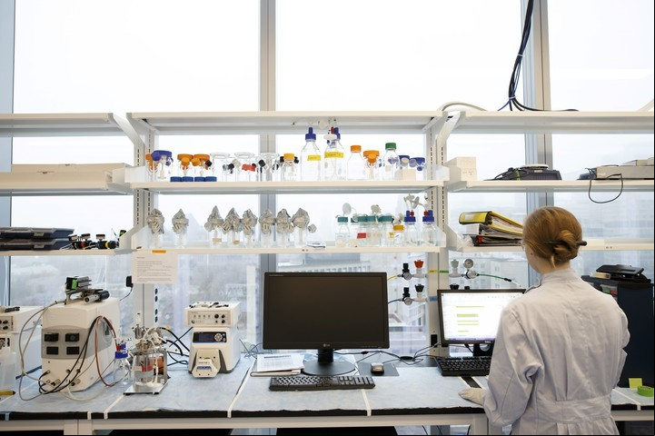 Un centro de investigaciones en medicina regenerativa en Toronto, Canadá (Burston/Bloomberg).