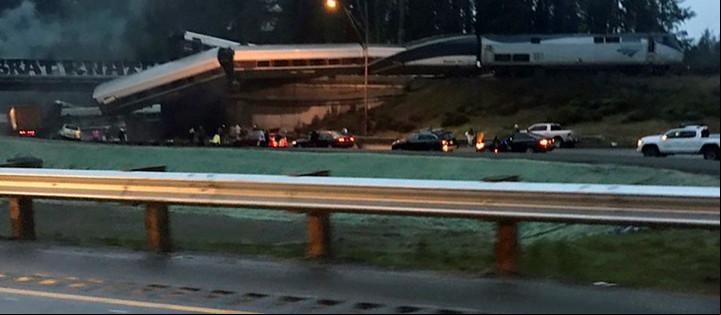 El lugar del incidente fotografiado por un testigo. /AP