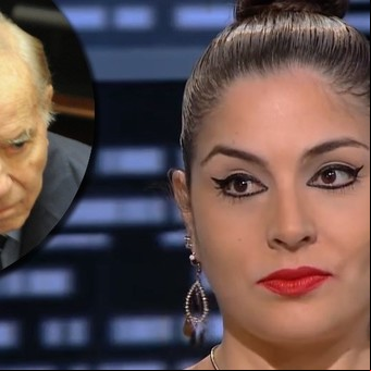 Antonella Menem, enojada porque no le permitieron entrar al sanatorio a ver a su abuelo Carlos Saúl