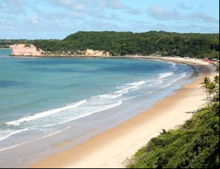 La playa dorada de Pipa