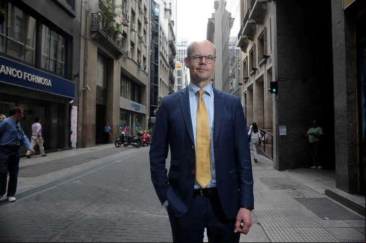 Entrevista con el director del Consejo de Educación de Finlandia Olli Pekka Heinonen. Foto German Garcia Adrasti