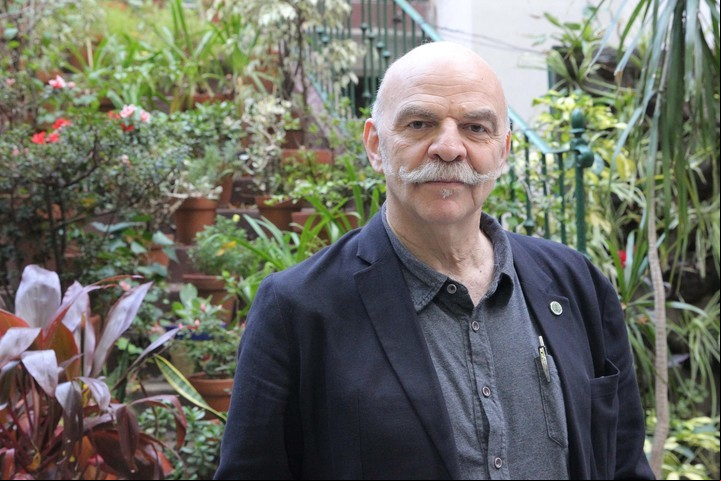 Martín Caparrós recuerda la visita del mexicano Juan Rulfo. (EFE/Pablo Ramón)