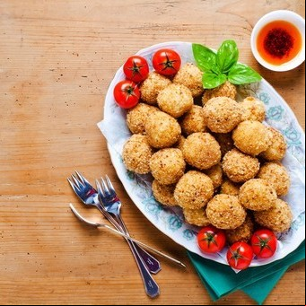 Croquetas de arroz