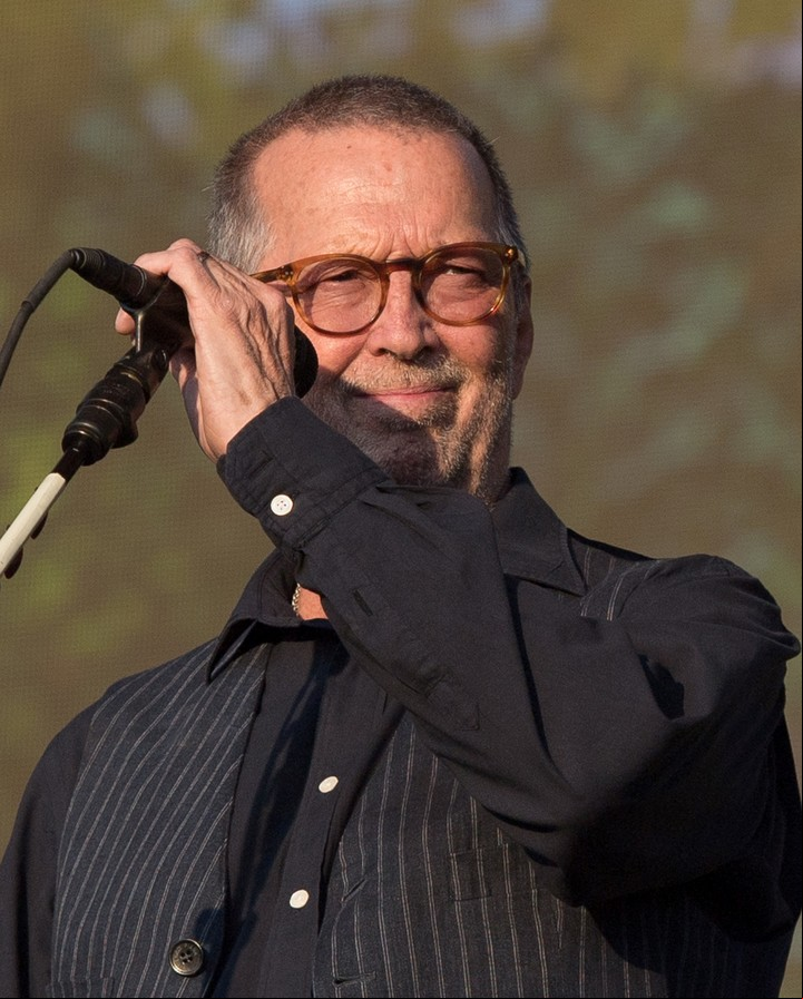 Eric Clapton en el Hyde Park de Londres. Foto: Samir Hussein/Getty Images
