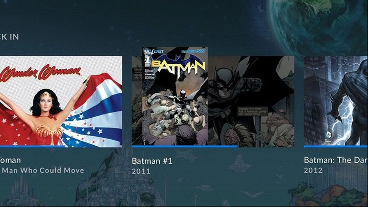 Así se verá la plataforma de streaming de DC.