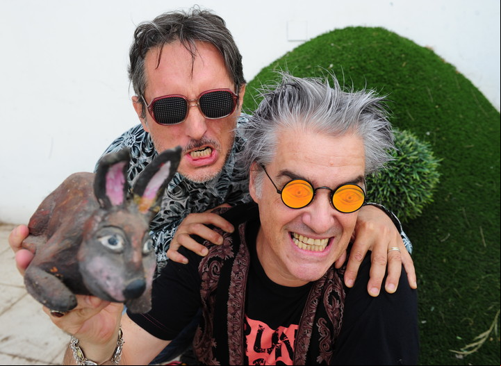 Guillermo Piccolini y Roberto Pettinato formaron Pachuco Cadáver y grabaron dos discos. Foto Lorena Lucca