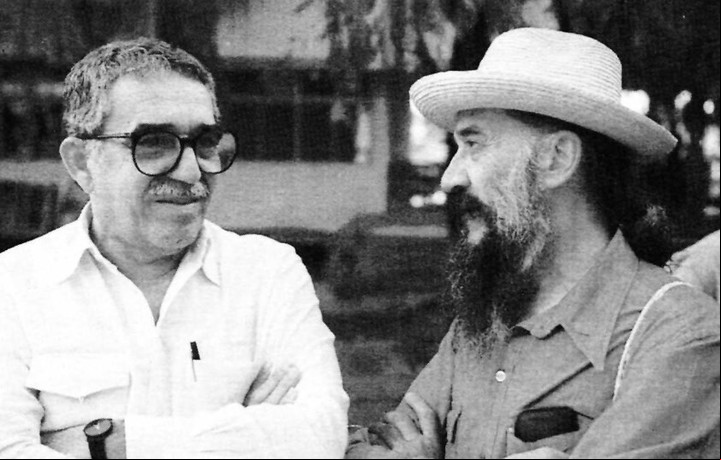 Fernando Birri y Gabriel García Márquez, fundadores de la Escuela de Cine de los Baños, Cuba, en el documental "Ata tu arado a una estrella".