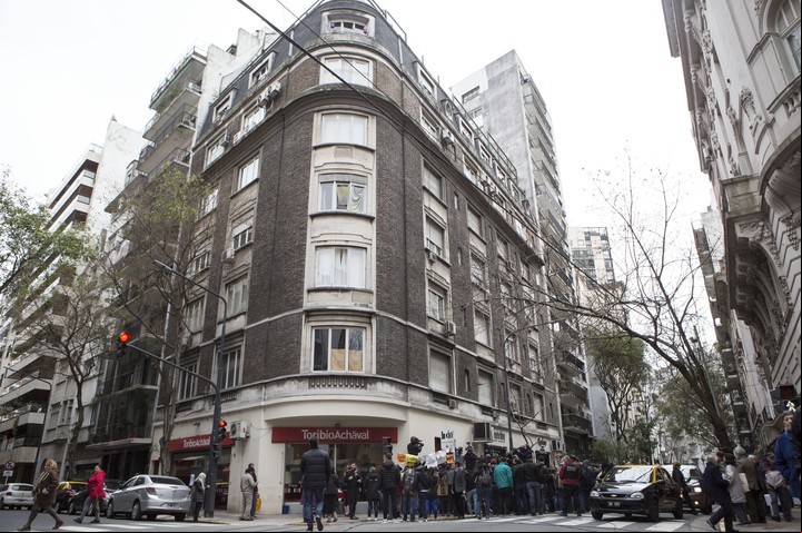 El edificio de Uruguay y Juncal donde tiene el departamento Cristina Kirchner