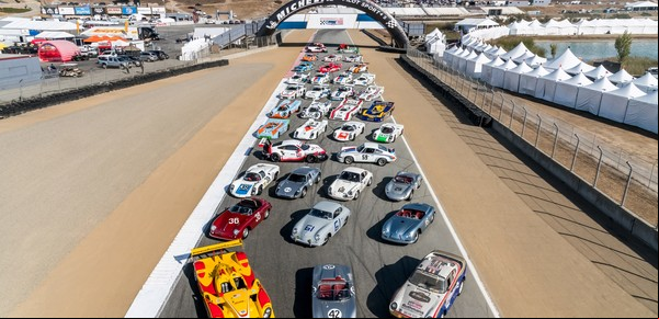 Increíble reunión de fanáticos de Porsche