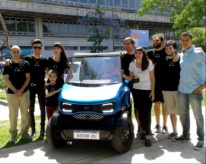 Astor. El equipo del Astor en la FADU, UBA: Facundo Rodríguez Gabriel Torchia, Cristela Caviglia, Agustín Paserini, Delfina Colombo, Nicolás Fantl, Elián Romero y Gabriel Muñoz.