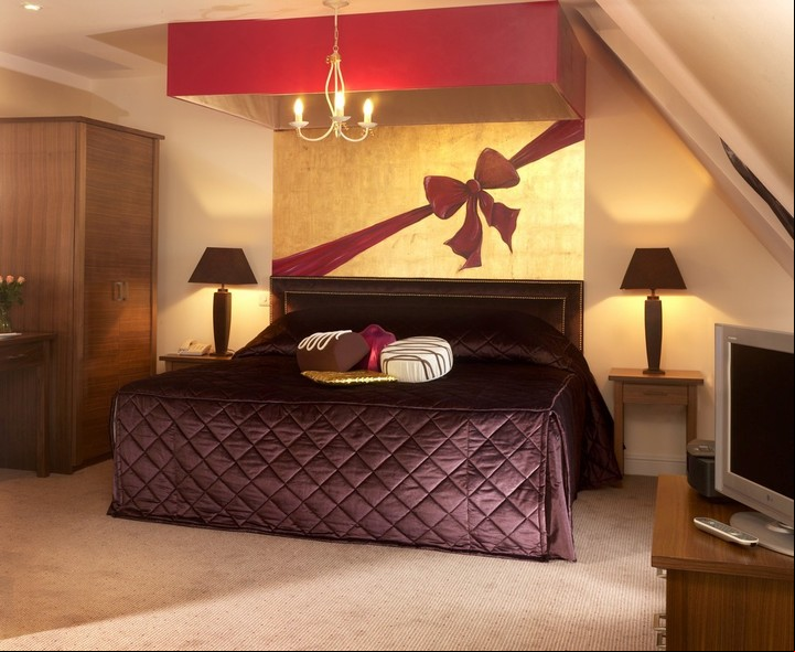 Una cama-caja de bombones, en el Three Ways House.