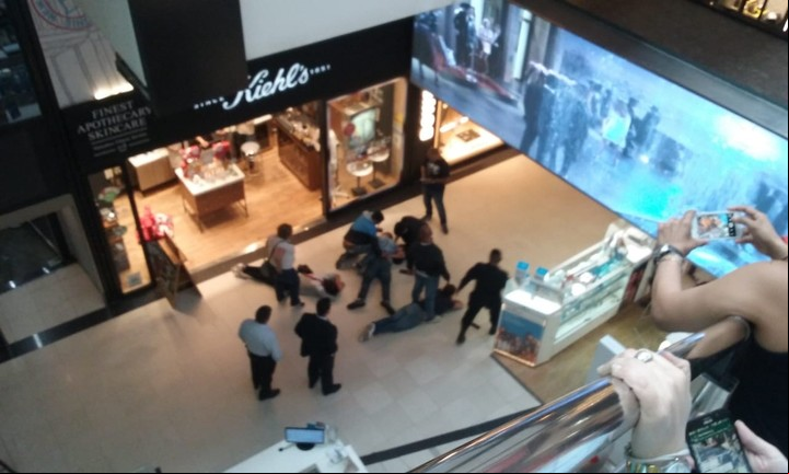 La captura de Calandria fue en el shopping Alto Palermo. Foto Juan Manuel Foglia